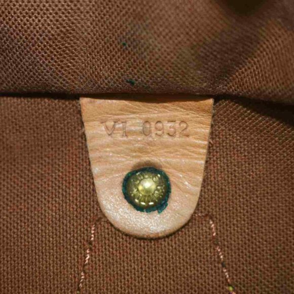 Auth Louis Vuitton Speedy 25 Brown Hand #6408L19 - Picture 9 of 11